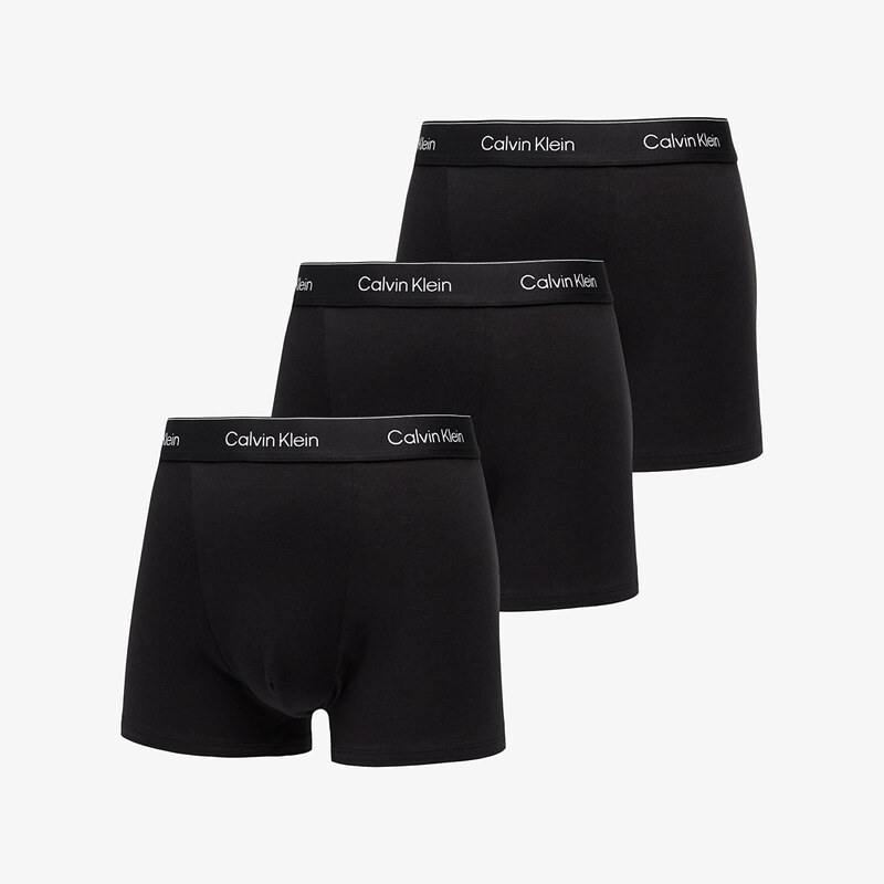 Boxerky Calvin Klein Relaxed Fit Cotton Stretch Trunk 3-Pack Black L 62918798