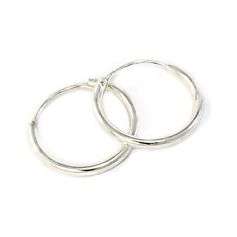 Strieborné náušnice Glare 753 62921236