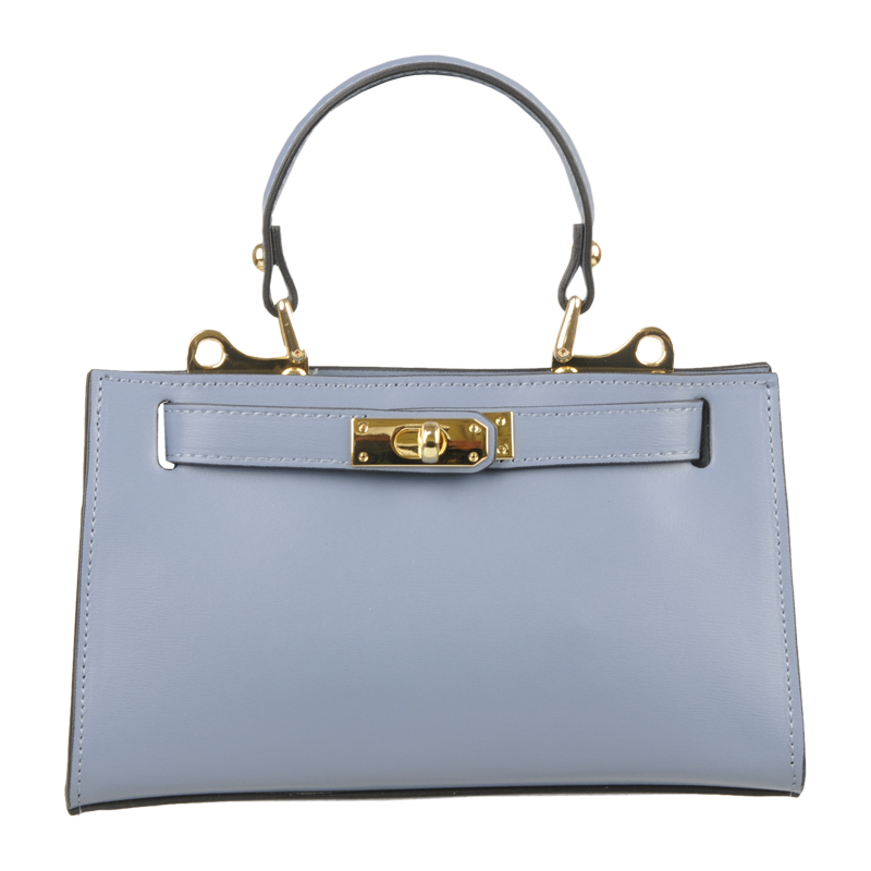 Modrá kožená talianska kabelka Anita Blu Chiara NovaKabelka.sk 62929401