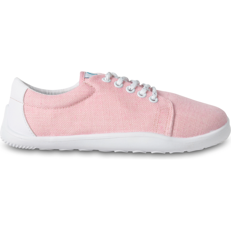 4.bare Barefoot tenisky 4.Urban Pink Linen 5B21/Ln21 62930313