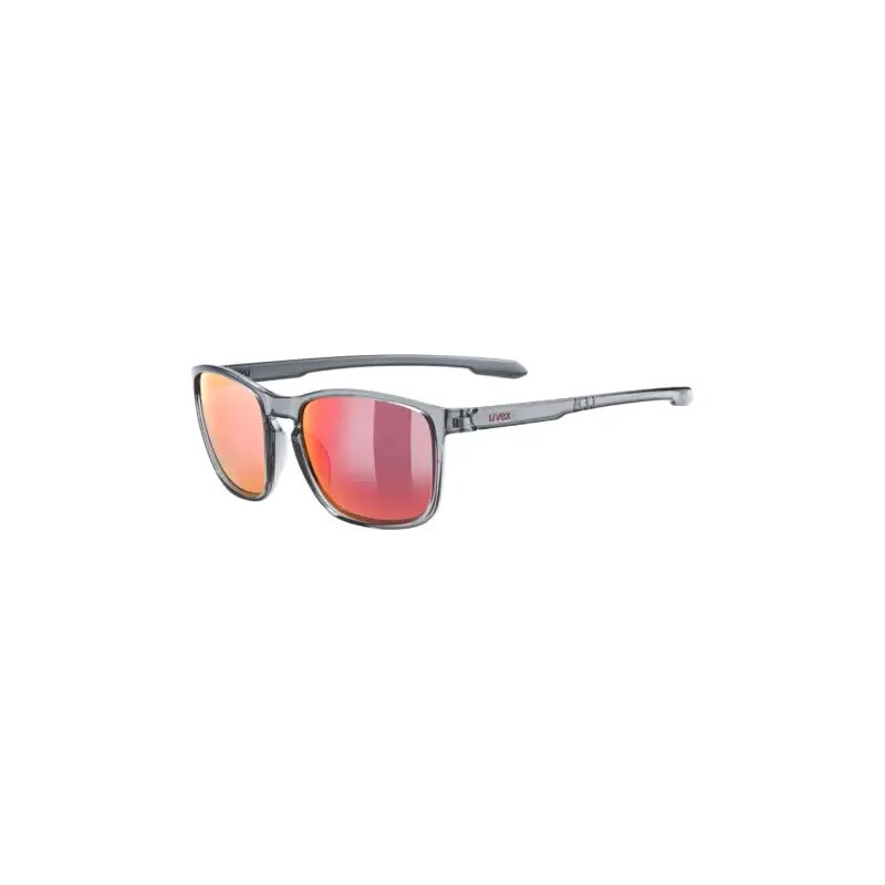 Uvex LGL 52 okuliare Smoke/Mirror Red 62930726
