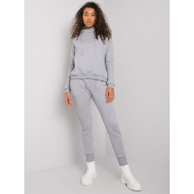 BASIC FEEL GOOD Svetlo sivá dámska tepláková súprava RV-KMPL-7285.00P 28981344