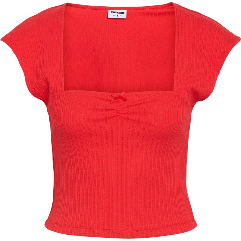 Noisy may Tričko NMSELENA svetločervená 62961460