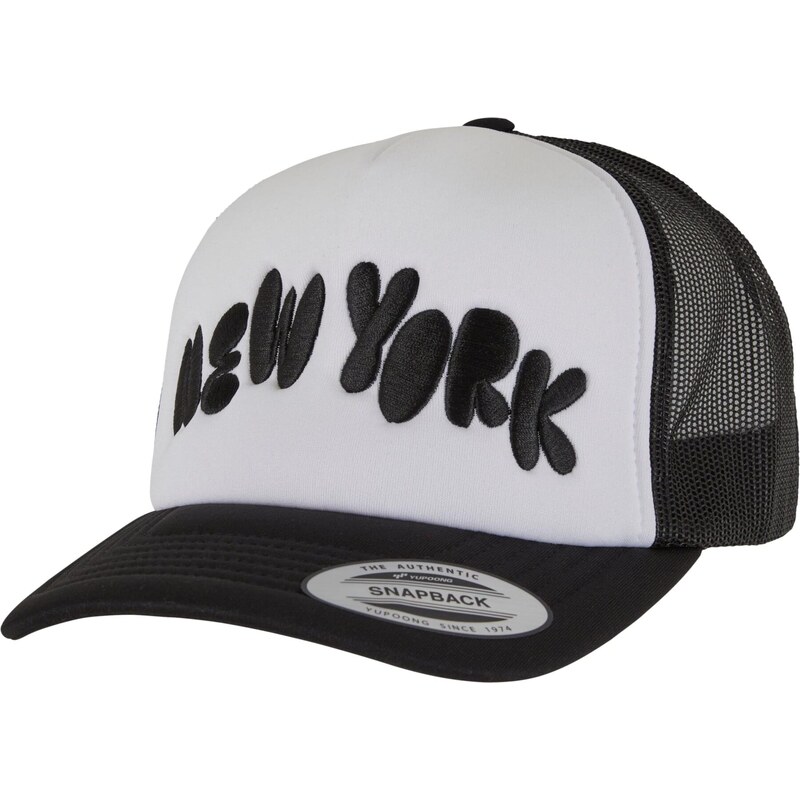 Mister Tee Čiapka Bubbly NY čierna / biela 62936815