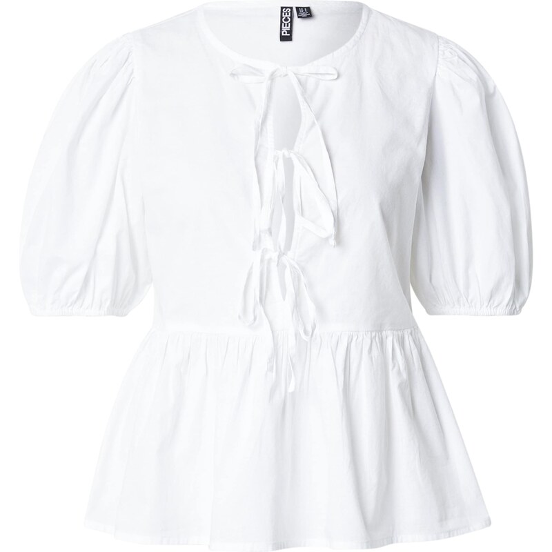 PIECES Blúzka Jolly biela 63164850