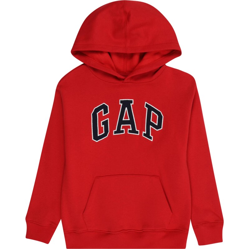 GAP Mikina HERITAGE červená / čierna / biela 62937768