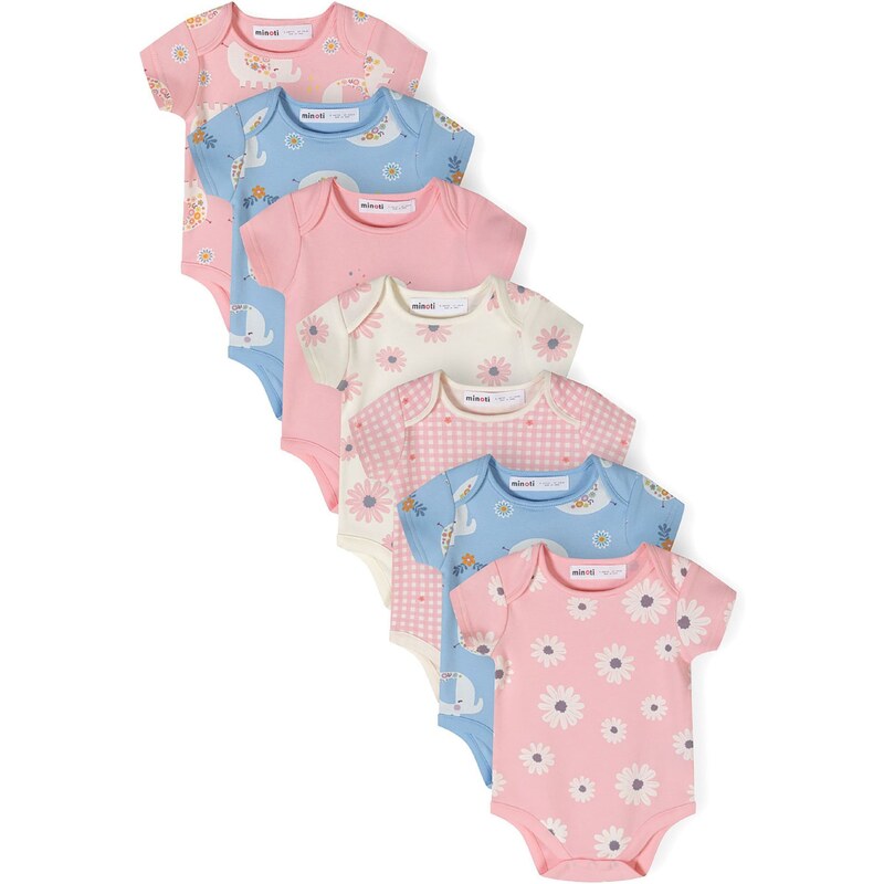 MINOTI Body modrá / svetloružová / prírodná biela 62937460