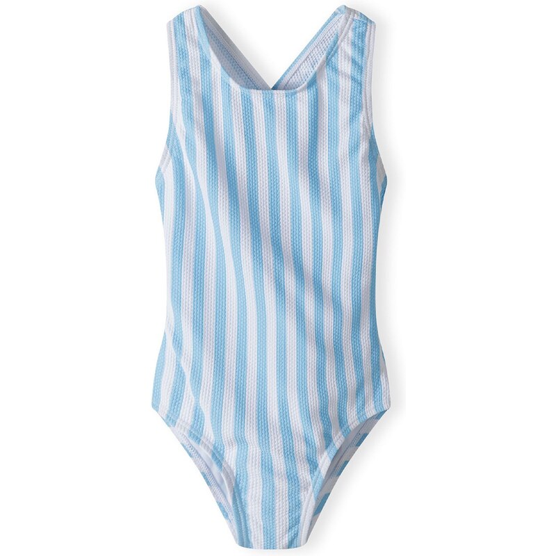 MINOTI Jednodielne plavky svetlomodrá / biela 63068475