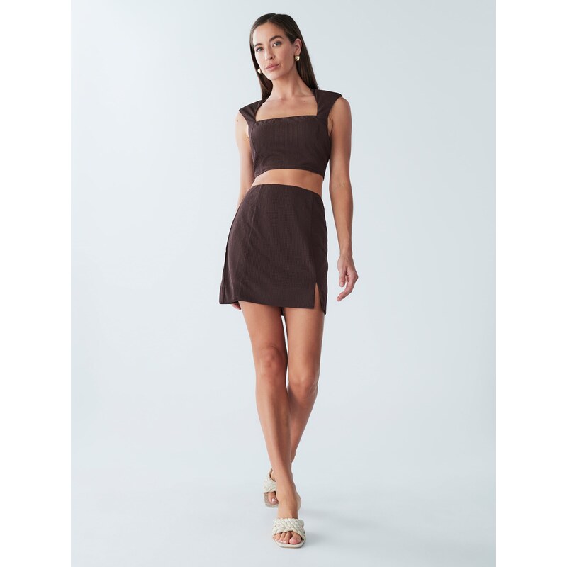 BWLDR Top AQUA hnedá 62937676