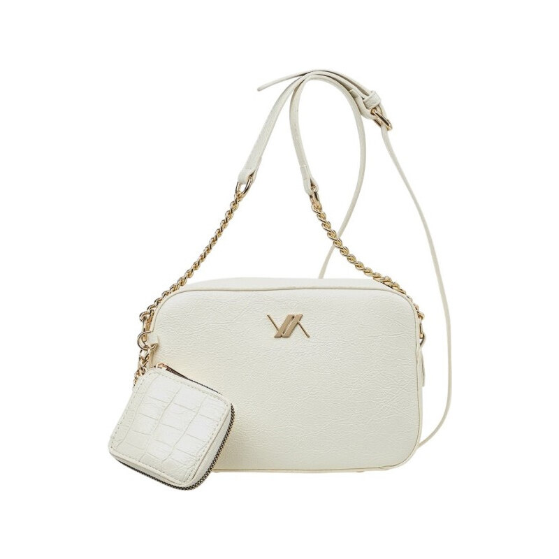 Verde Dámska crossbody kabelka 2 v 1 16-7924 white 66585816