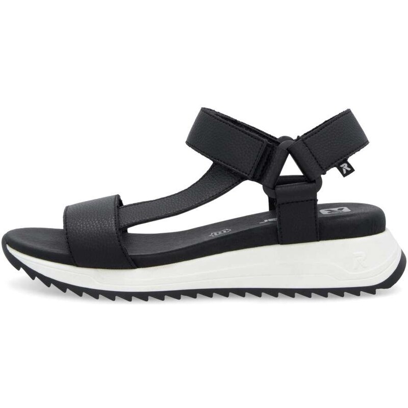 Dámske sandále RIEKER W2951-00 čierna S5
