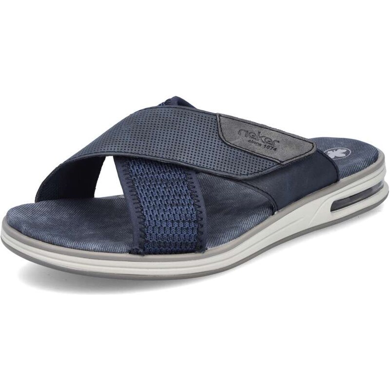 Pánske šľapky RIEKER 29083-14 modrá S5 62942448