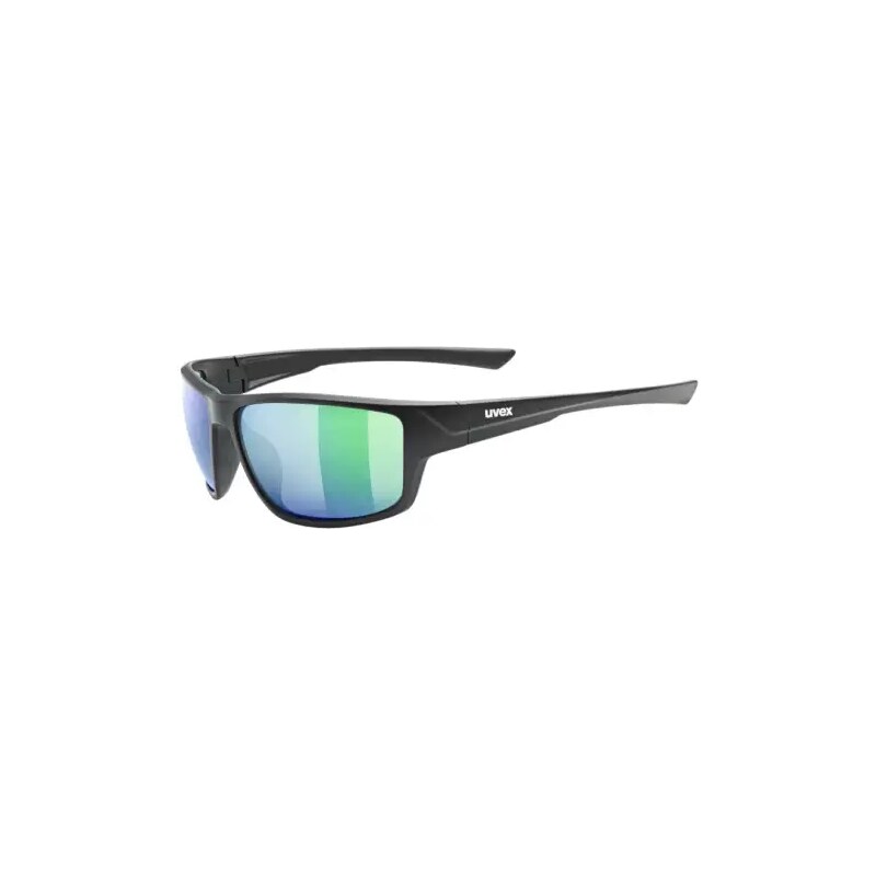 E-shop Uvex Sportstyle 230 okuliare Black Matt/Mirror Green