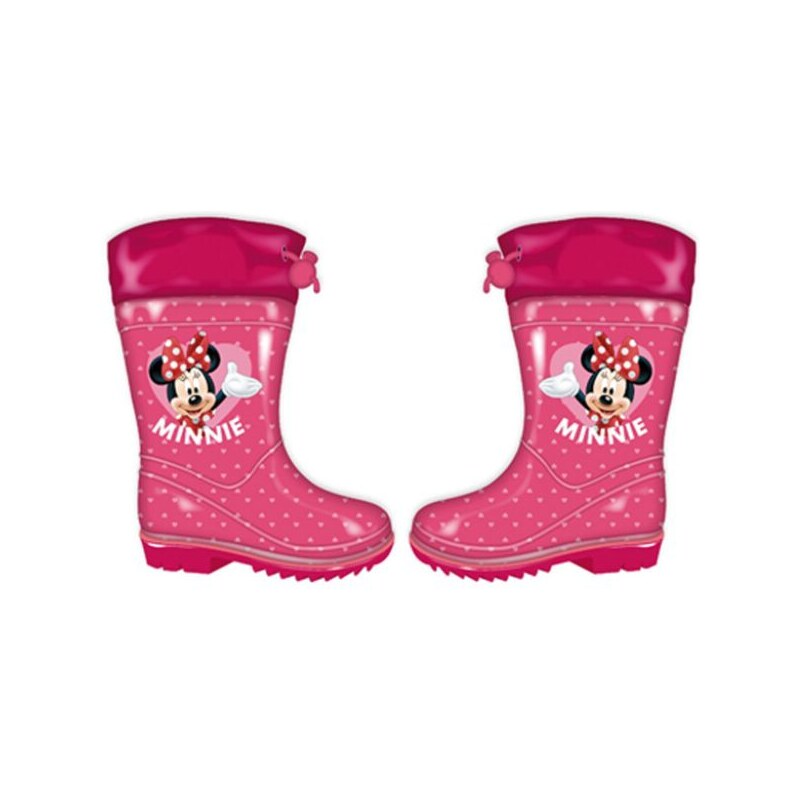 Minnie Detské Topánky do Dažďa Ružové 62949562
