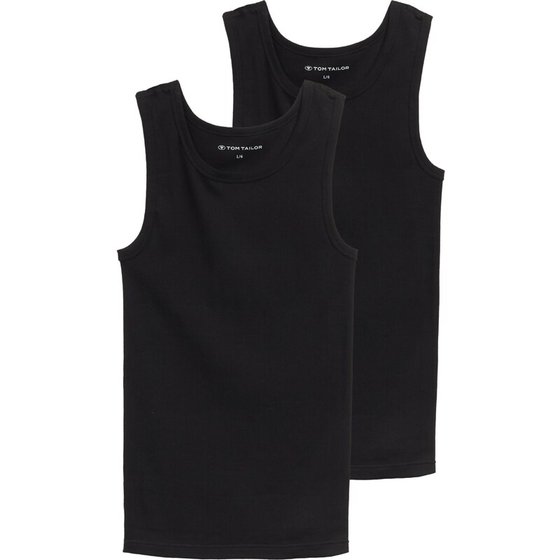 TOM TAILOR Tielko čierna 42885288