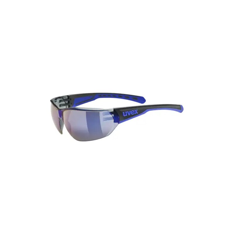Uvex Equate okuliare Black/Blue Matt/Mirror Blue 62951064