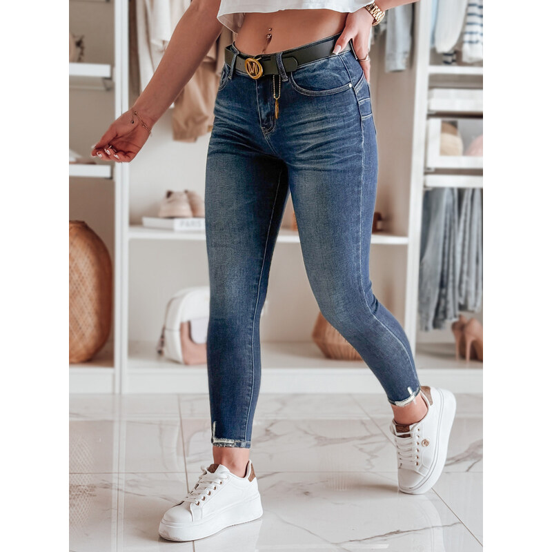 DStreet Dámske skinny rifle s pásom 64789905