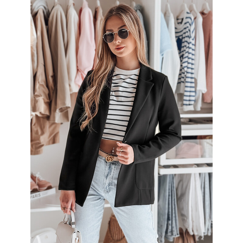 DStreet Dámska čierna marynarka CLASSVENT 64677889