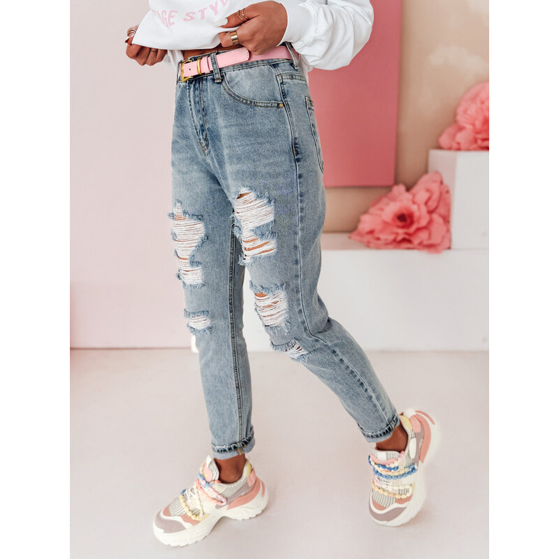 DStreet Dámske mom fit rifle s vysokým pásom 65388843