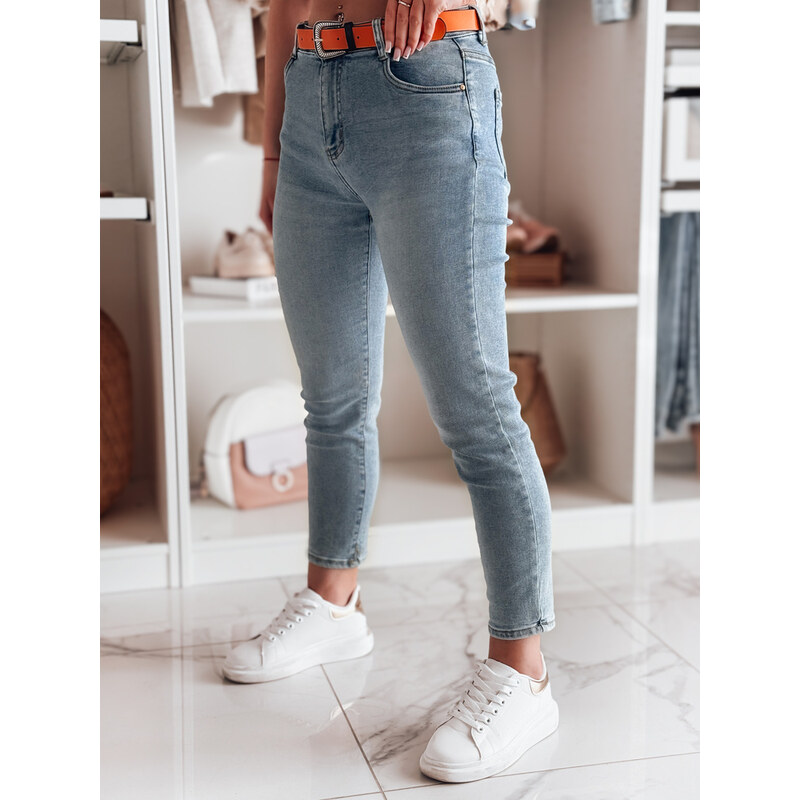 DStreet Dámske slim fit rifle CURVITA modré 64676081