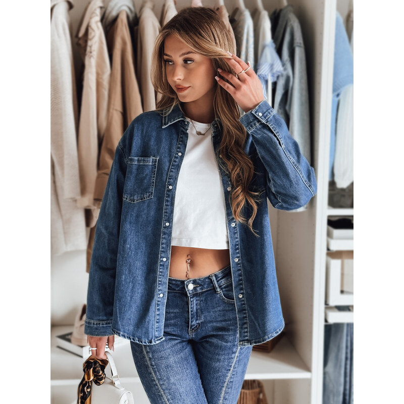 Dámska džínsová košeľa oversize OVERLLO Dstreet DY0454 65828338