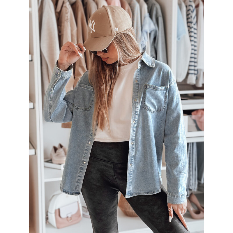 DStreet Dámska rifľová košeľa oversize BLUJANES 65388846