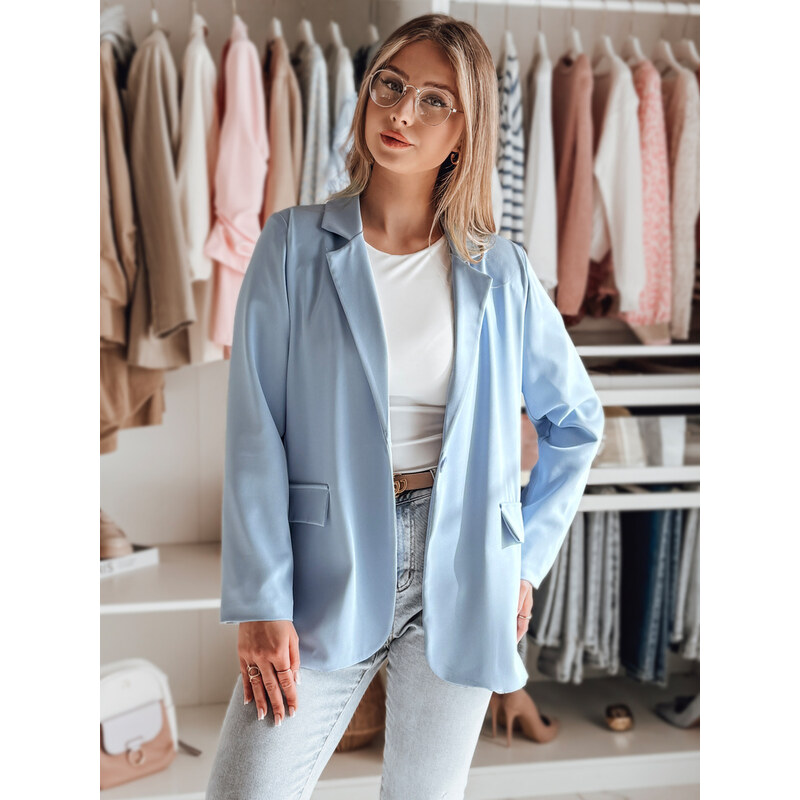 DStreet Dámska oversize sako RESIDAL, modrá 64676274