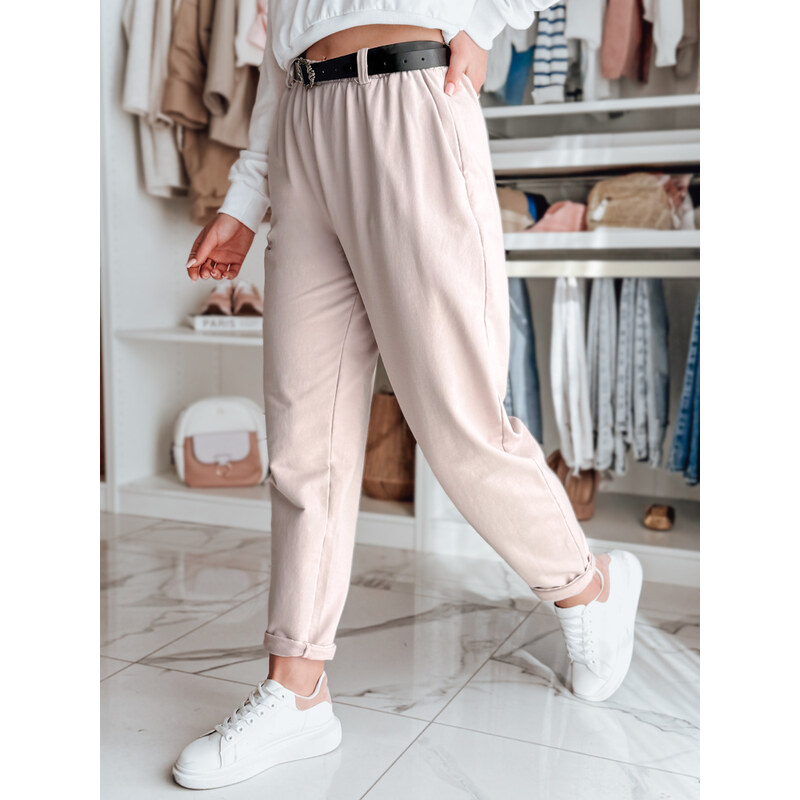 DStreet Dámske chinos nohavice s opaskom TAILANDI 64678023