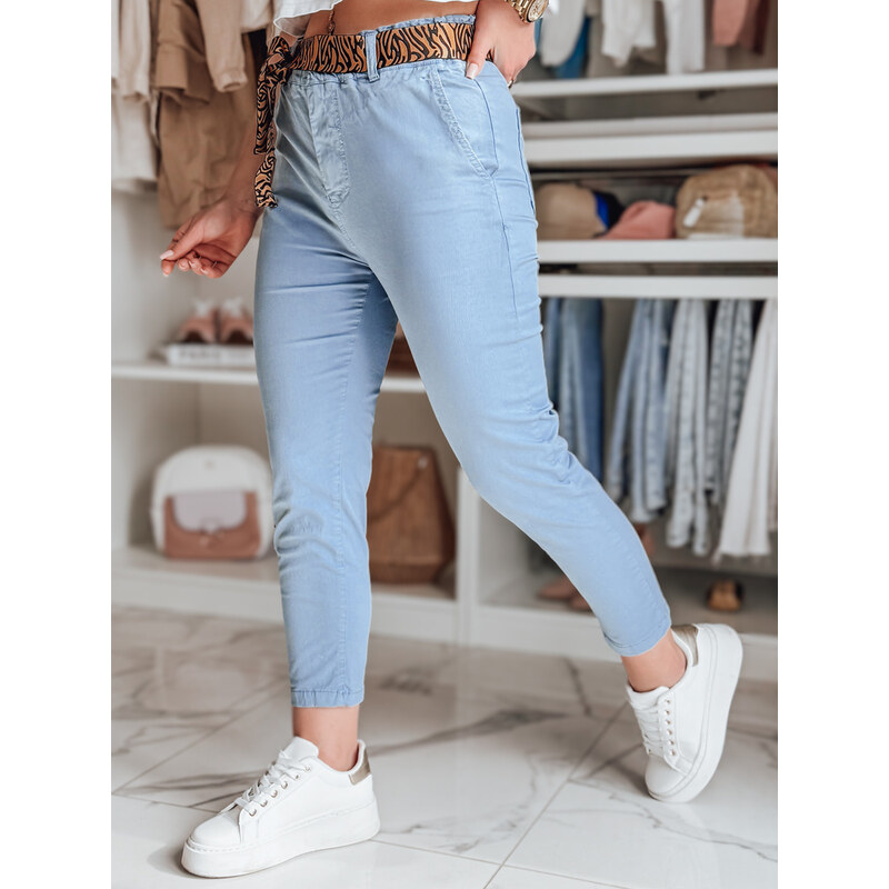 DStreet Dámske casual nohavice s pásom MADELINA 64678696