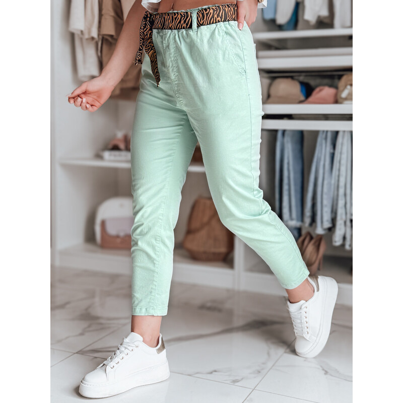 DStreet Dámske casual nohavice s opaskom MADELINA 64678810
