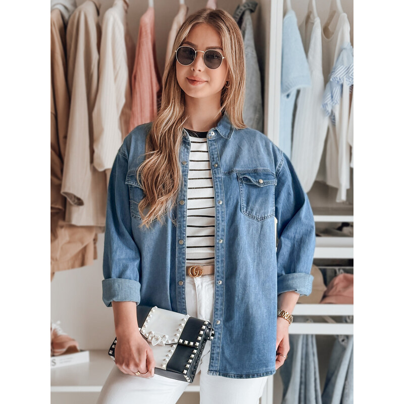 Dámska džínsová košeľa oversize DENIMOVA Dstreet DY0467 65828407