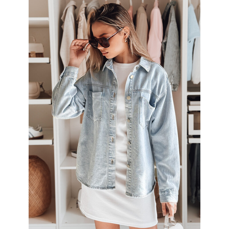 DStreet Dámska rifľová bunda oversize BLUEDIVA 64678603