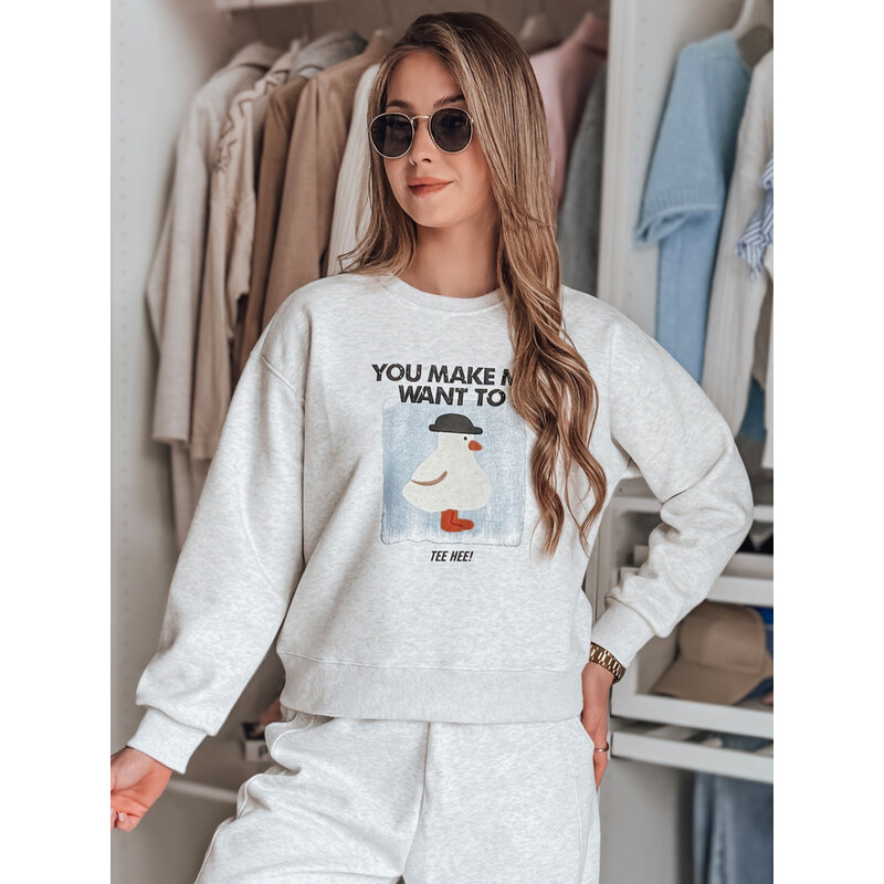 DStreet Dámska oversize mikina GOOSHY 64790116