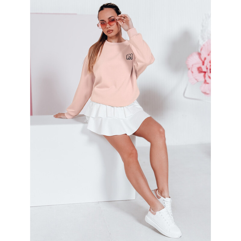 DStreet Dámska oversize mikina s výšivkou 64790117