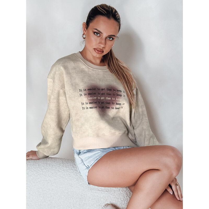 DStreet Dámska oversize mikina tie-dye srdce 64790123