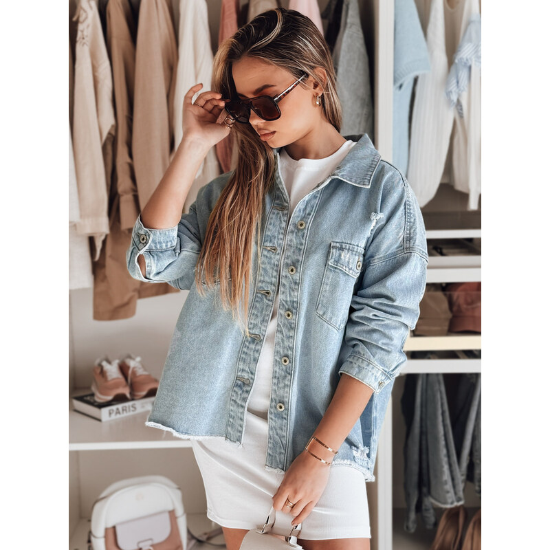DStreet Dámska rifľová oversize bunda TONACIO 64678601