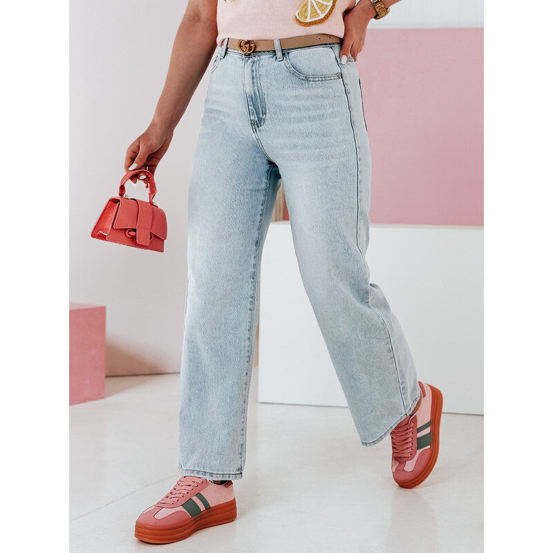 DStreet Dámske široké rifle FLOWLESS 64678932