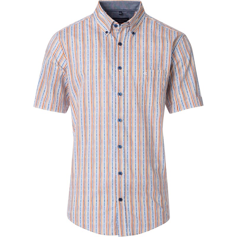 Pánska pruhovaná farebná casual košeľa CASA MODA 62841482