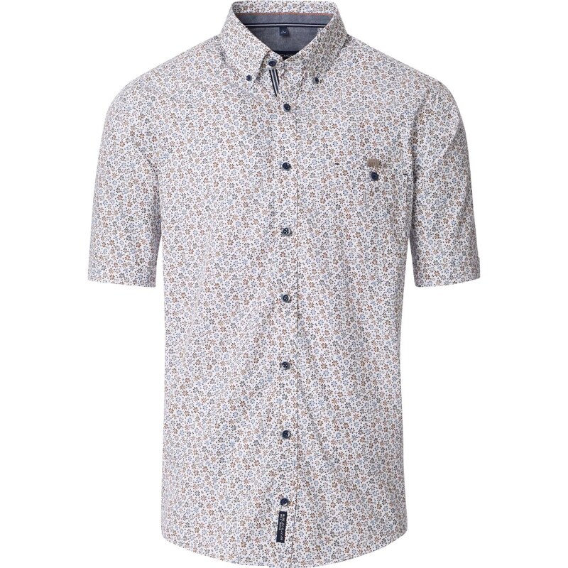 Pánska bavlnená kvietkovaná košeľa CASA MODA 62841484