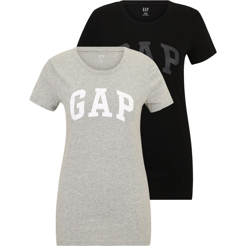 Gap Tall Tričko CLSC grafitová / sivá melírovaná / čierna / biela 62962039