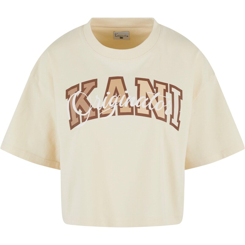 Karl Kani Tričko krémová / hnedá / šedobiela 63145621