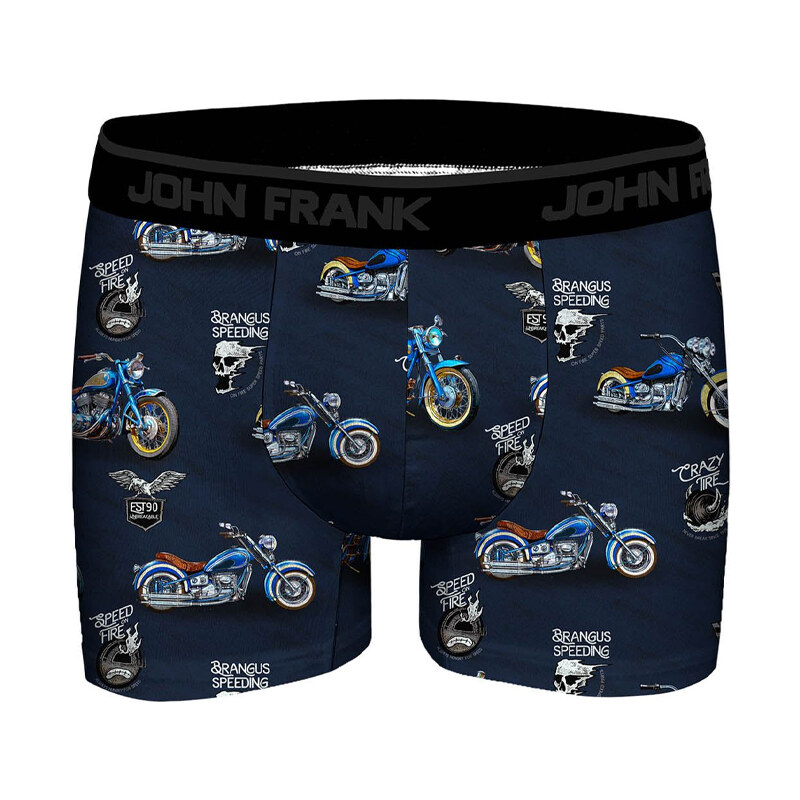Pánske boxerky John Frank JFBD371-MOTO 64795553