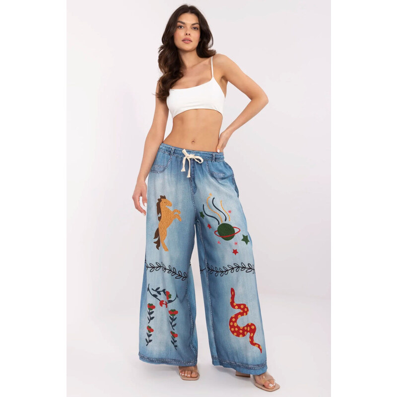 ITALY MODA Dámske nohavice model 210029 Taliansko Moda 62958463