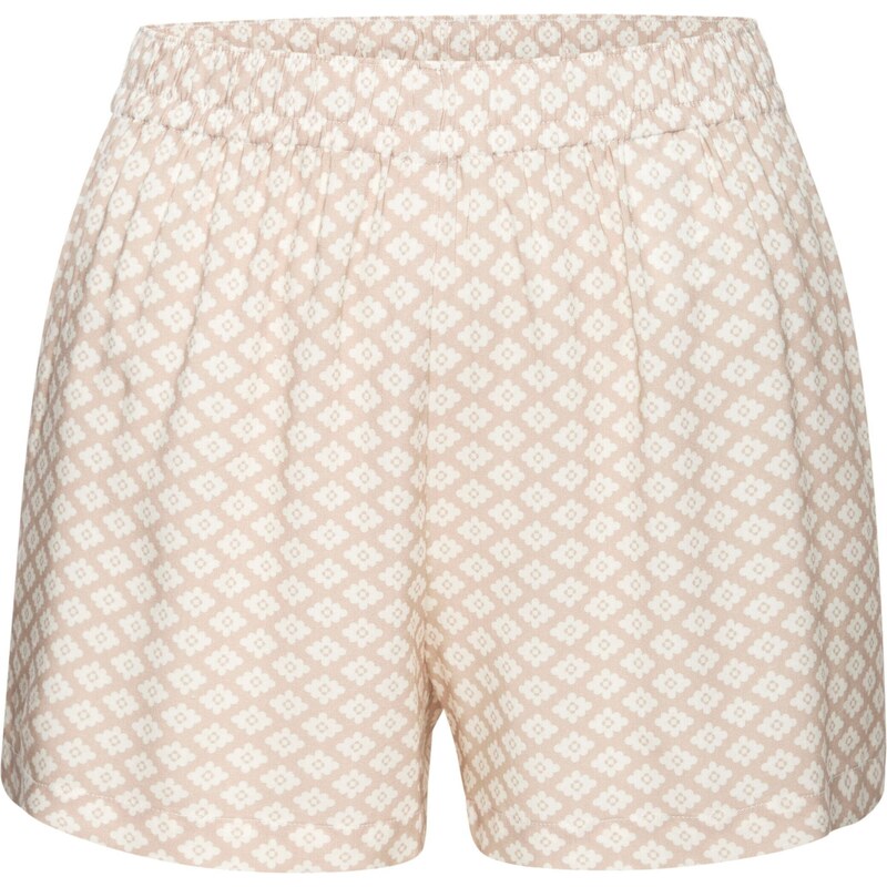 LASCANA Pyžamové nohavice béžová / biela 62961611