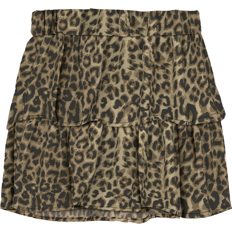 NAME IT Sukňa NKFVinaya tmelová / karamelová / čierna 62962001