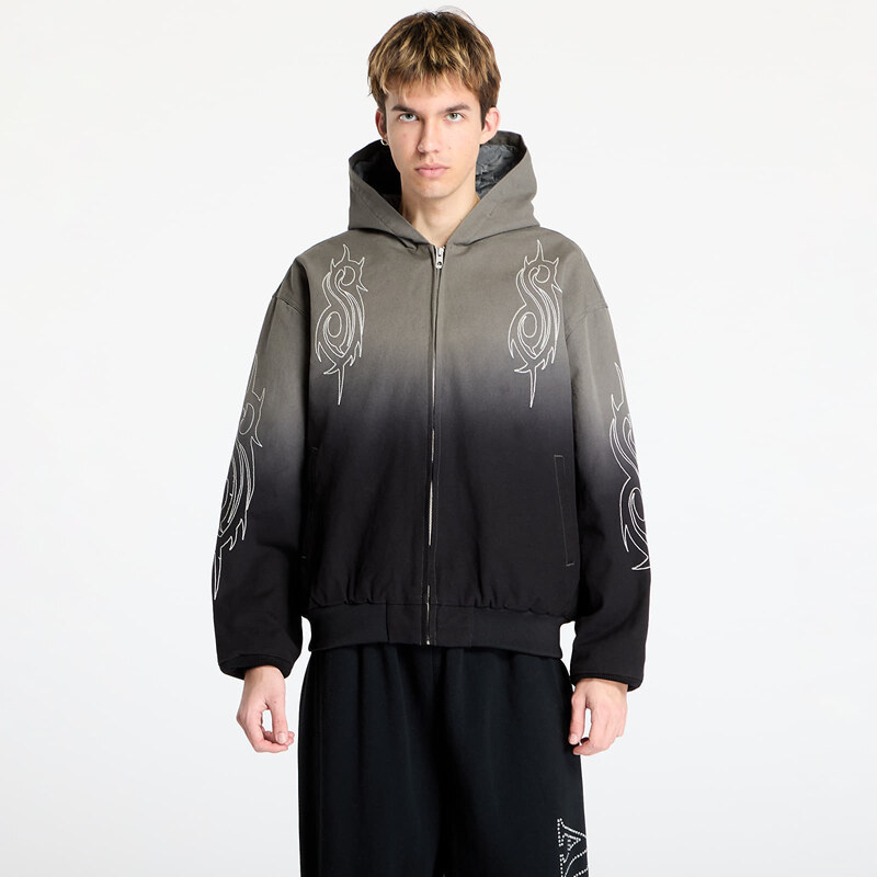 Bunda PLEASURES x Slipknot Star Hooded Jacket Grey M 62969359