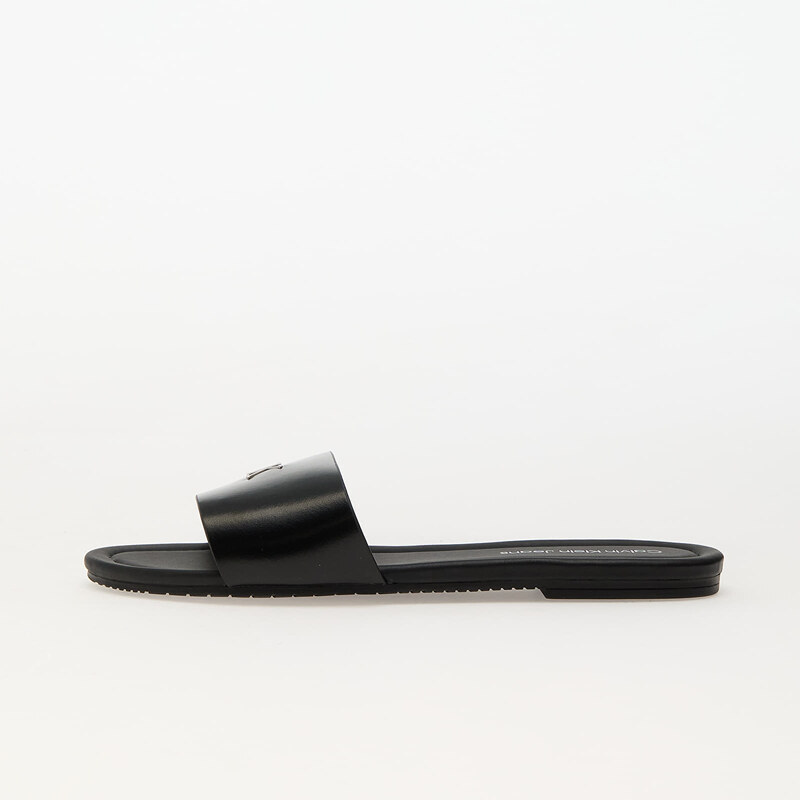 Calvin Klein Jeans Flat Sandal Slide Mg Black 62963015