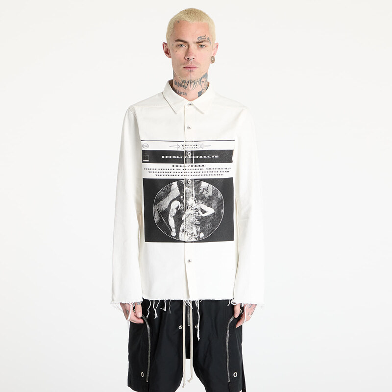 Bunda Rick Owens DRKSHDW Outershirt Milk/ Black/ Milk M 62962993