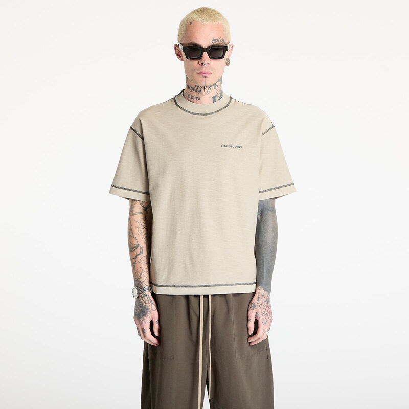 Tričko HAL STUDIOS Inside-Out Uniform T-Shirt UNISEX Dune XL 62963012