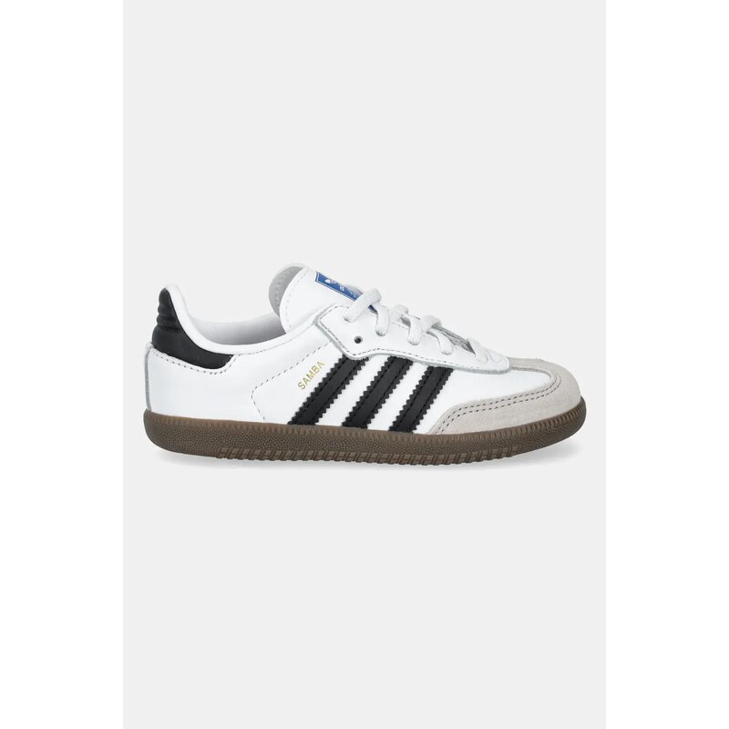 Kožené tenisky adidas Originals SAMBA OG biela farba, IE3679